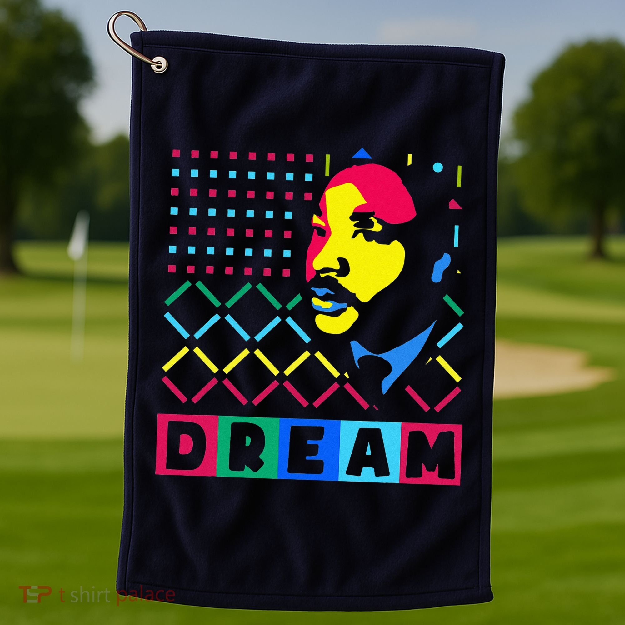 Black History Month I Have A Dream African American Golf Towel