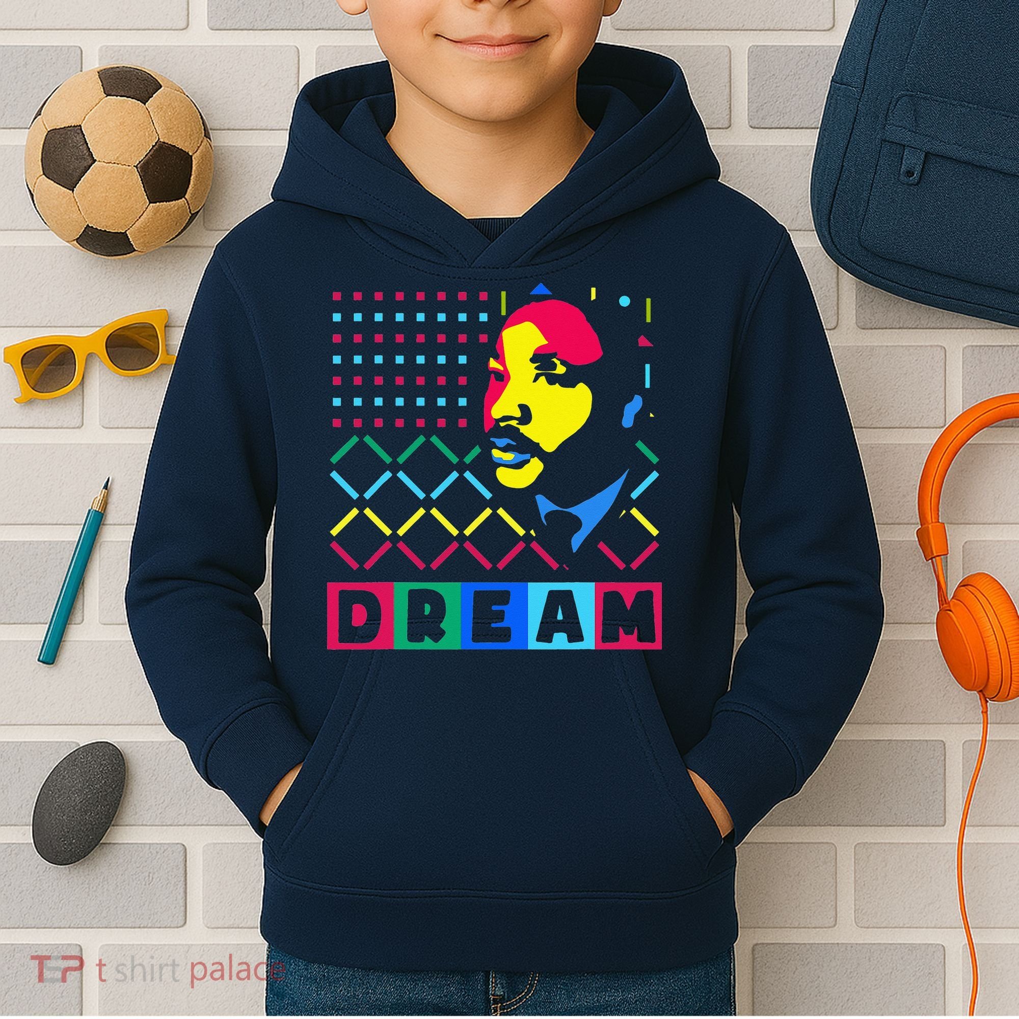 Black History Month I Have A Dream African American Kids Hoodie