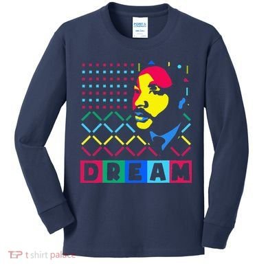 Black History Month I Have A Dream African American Kids Long Sleeve Shirt