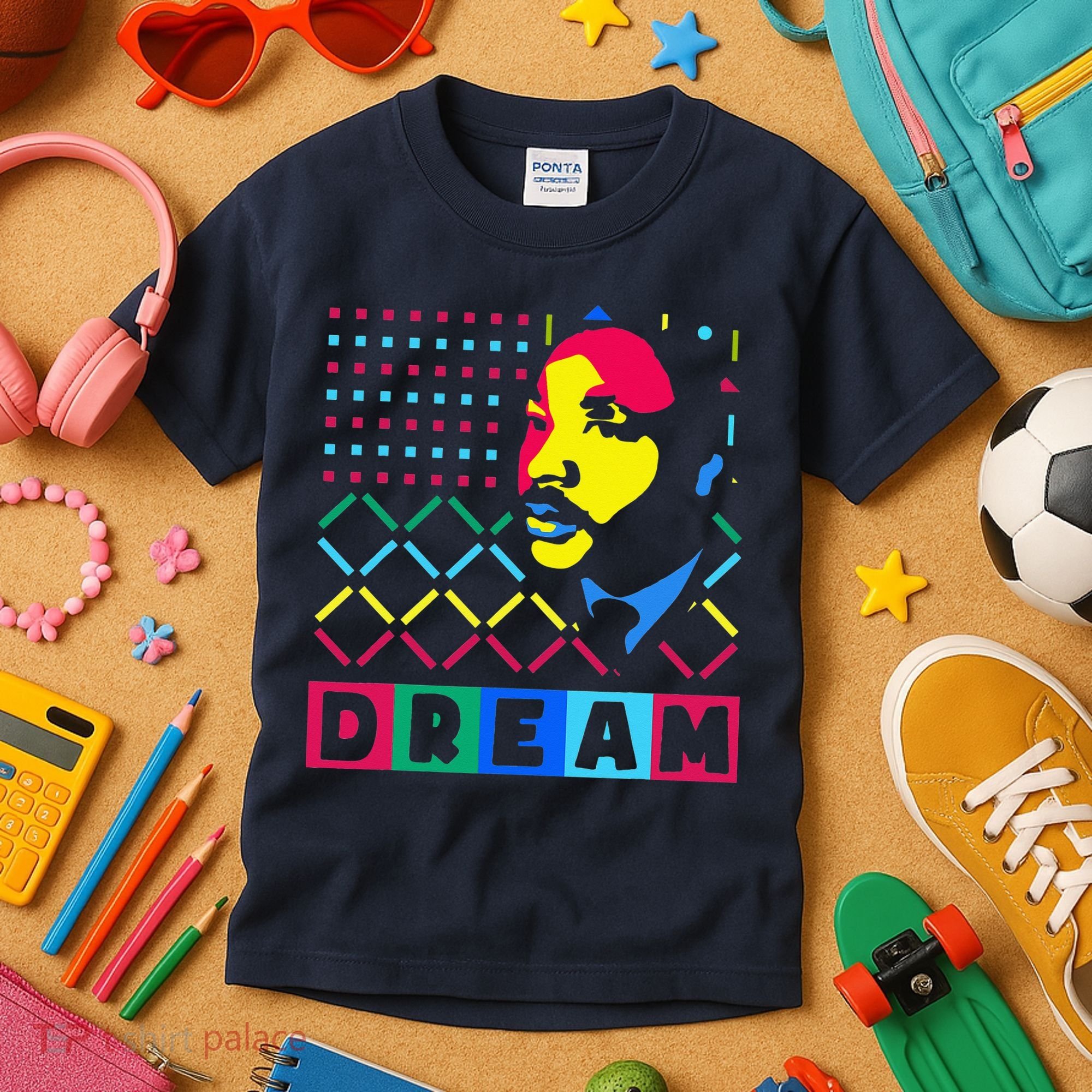 Black History Month I Have A Dream African American Kids T-Shirt