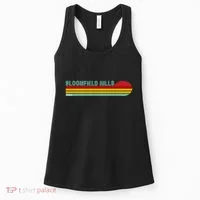 Bloomfield Hills Michigan Women's Tank Top thumb 0