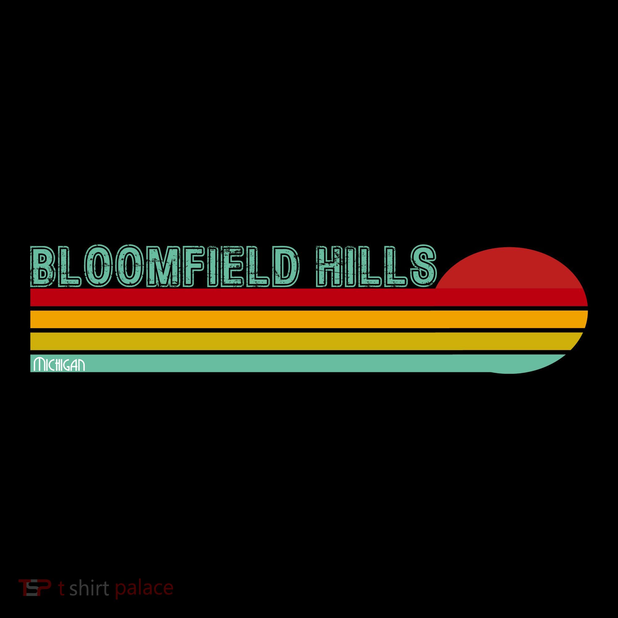 Bloomfield Hills Michigan Women's Tank Top