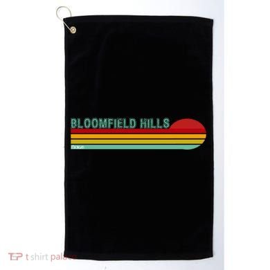 Bloomfield Hills Michigan Golf Towel