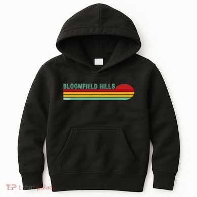 Bloomfield Hills Michigan Kids Hoodie