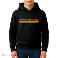 Bloomfield Hills Michigan Kids Hoodie thumb 4