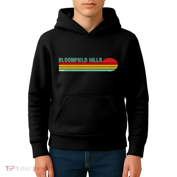 Bloomfield Hills Michigan Kids Hoodie