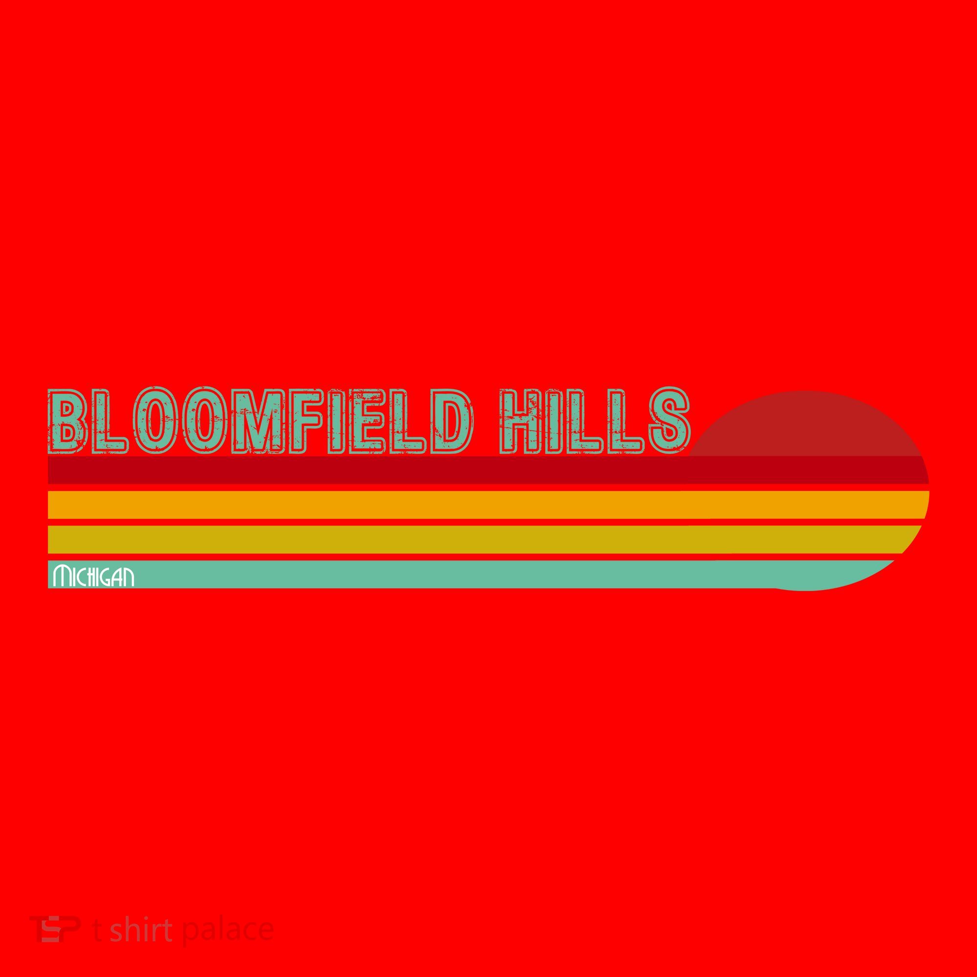 Bloomfield Hills Michigan Santa Hat