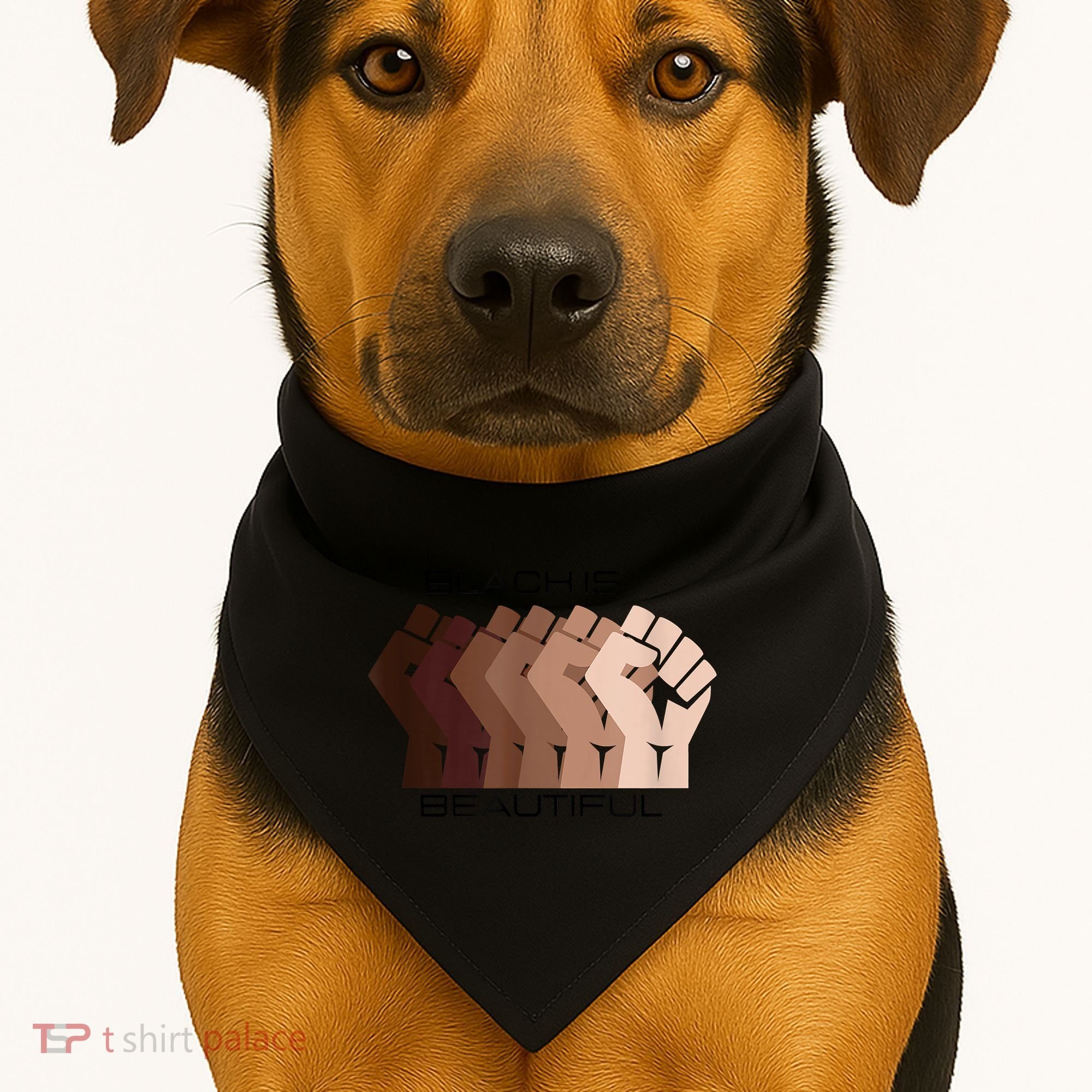 Black History Month USA-Made Doggie Bandana