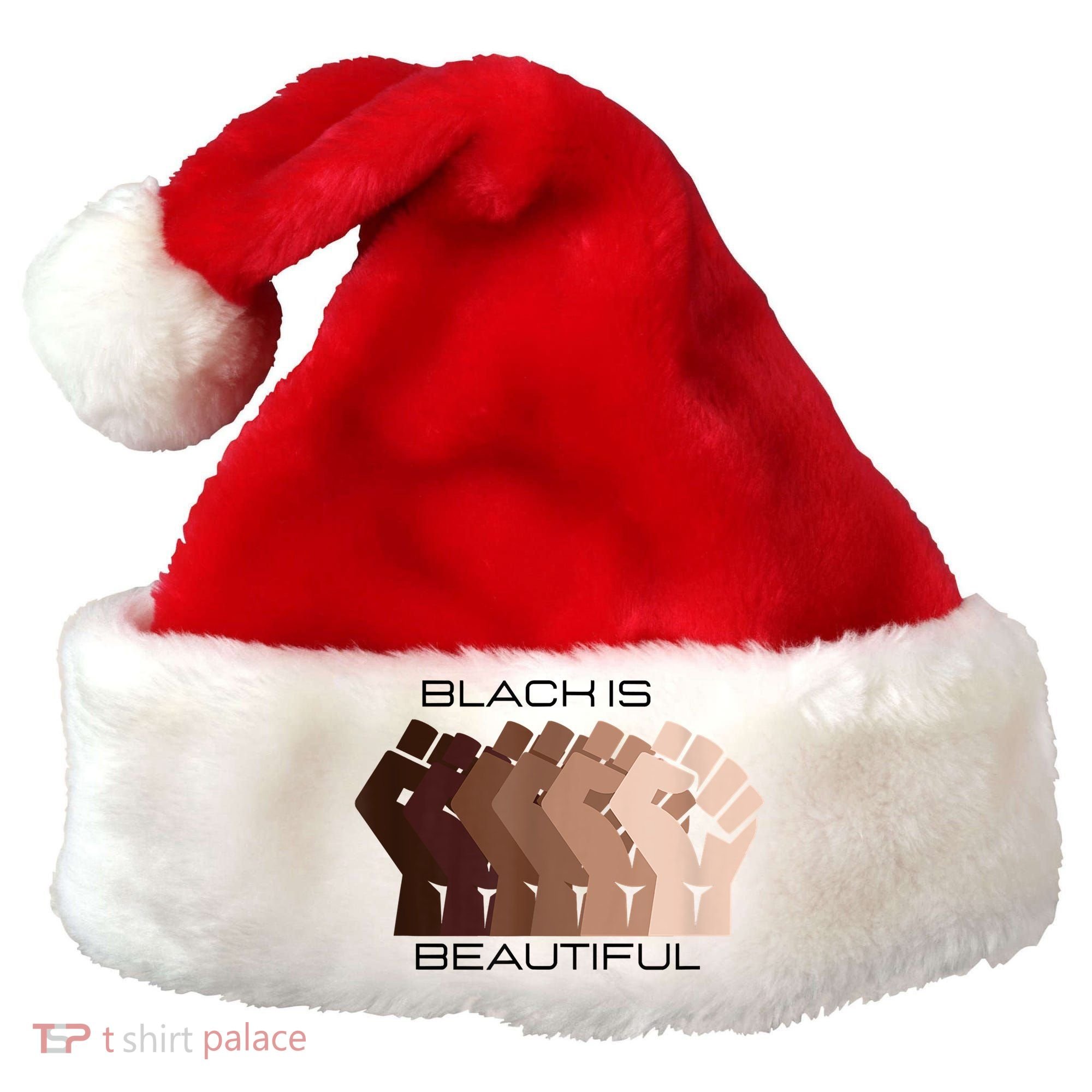 Black History Month Santa Hat
