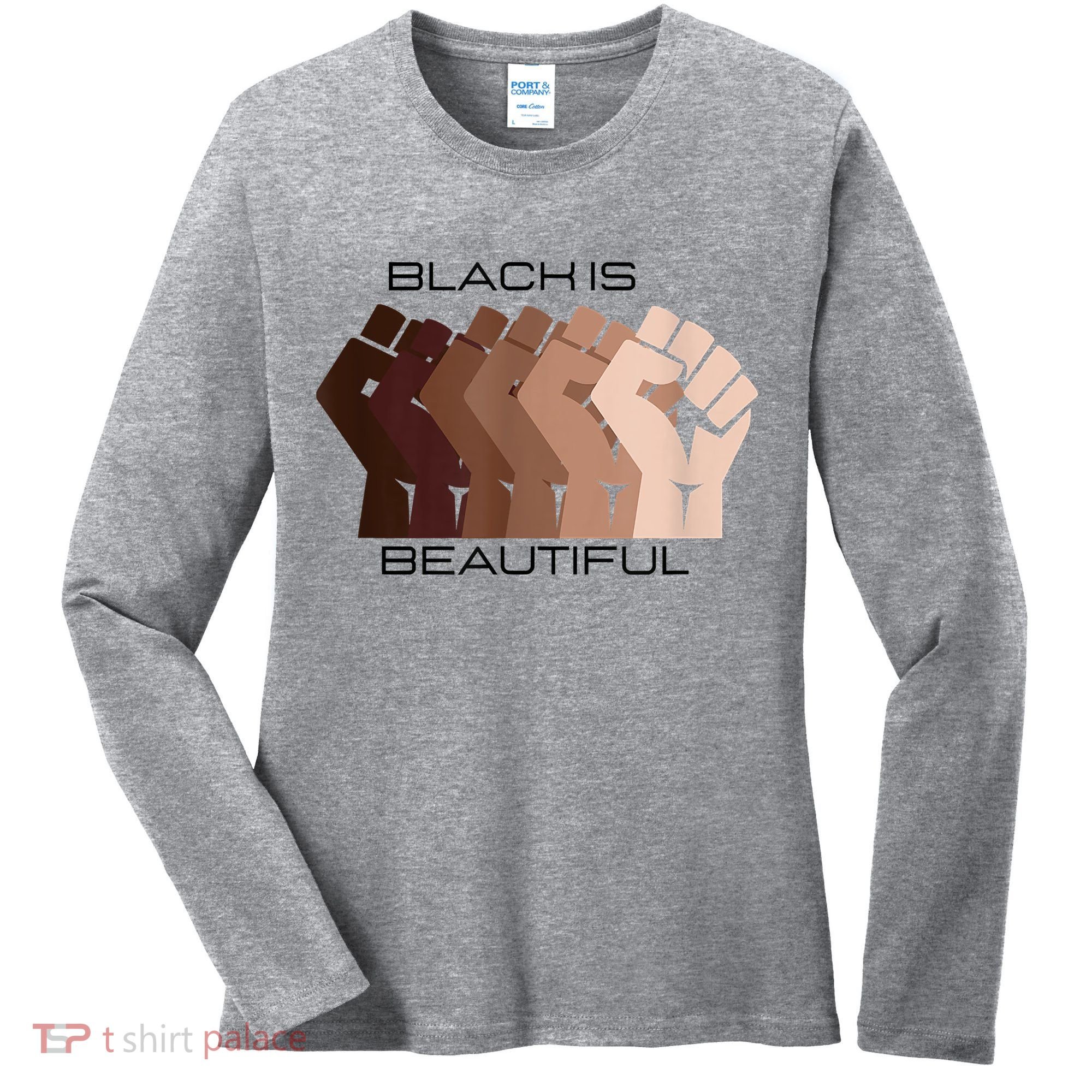 Black History Month Women's Long Sleeve Shirt