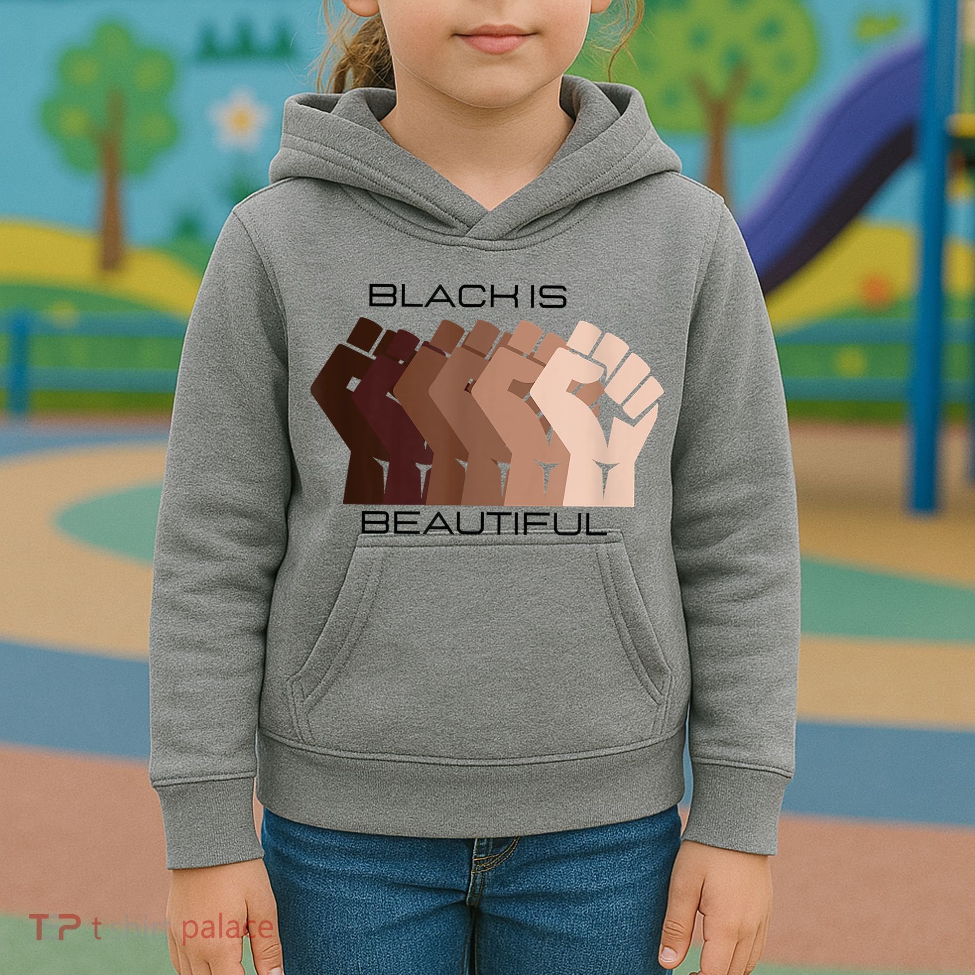 Black History Month Kids Hoodie