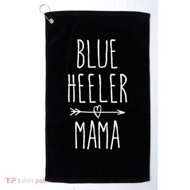 Blue Heeler Mama Australian Cattle Dog Mom Gift Golf Towel