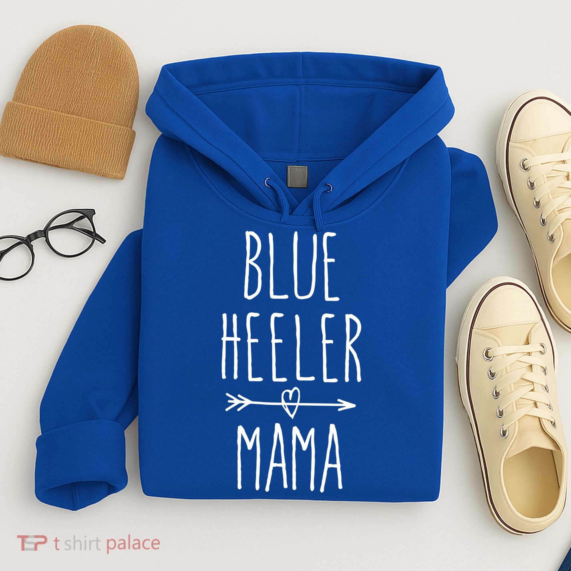 Blue Heeler Mama Australian Cattle Dog Mom Gift Hoodie