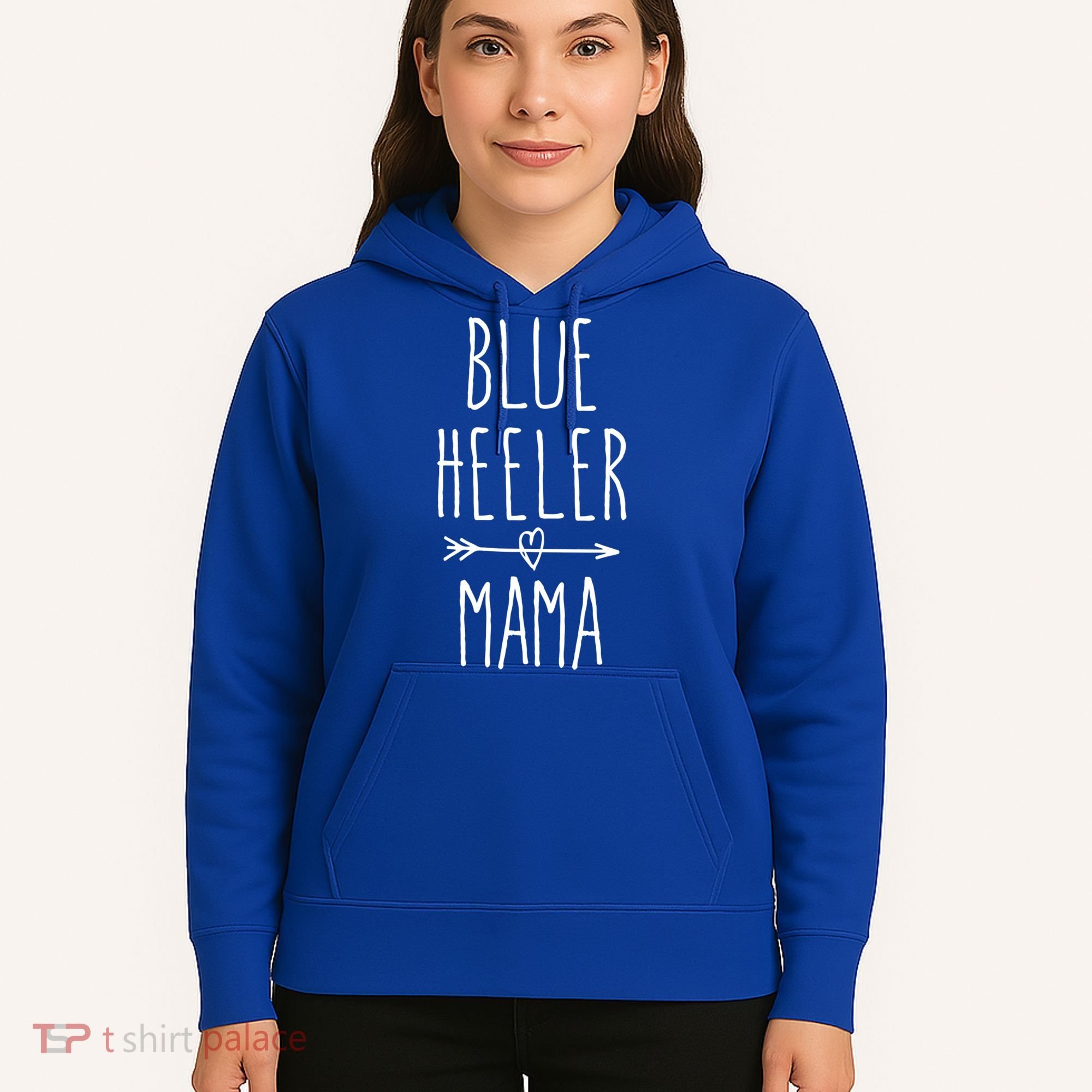 Blue Heeler Mama Australian Cattle Dog Mom Gift Hoodie