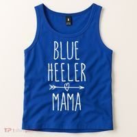 Blue Heeler Mama Australian Cattle Dog Mom Gift Tank Top thumb 2