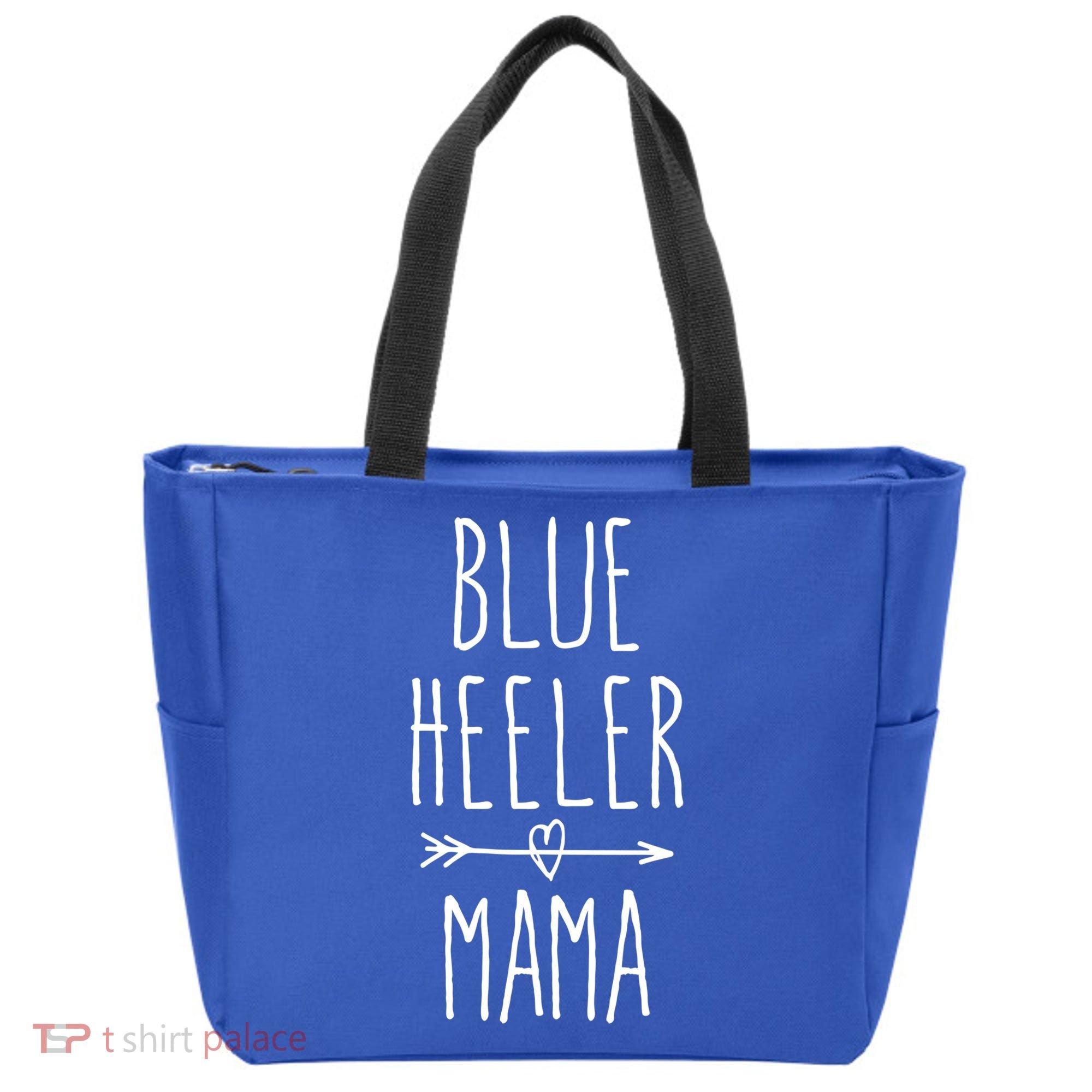 Blue Heeler Mama Australian Cattle Dog Mom Gift Tote Bag