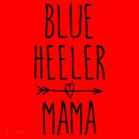 Blue Heeler Mama Australian Cattle Dog Mom Gift Santa Hat thumb 1