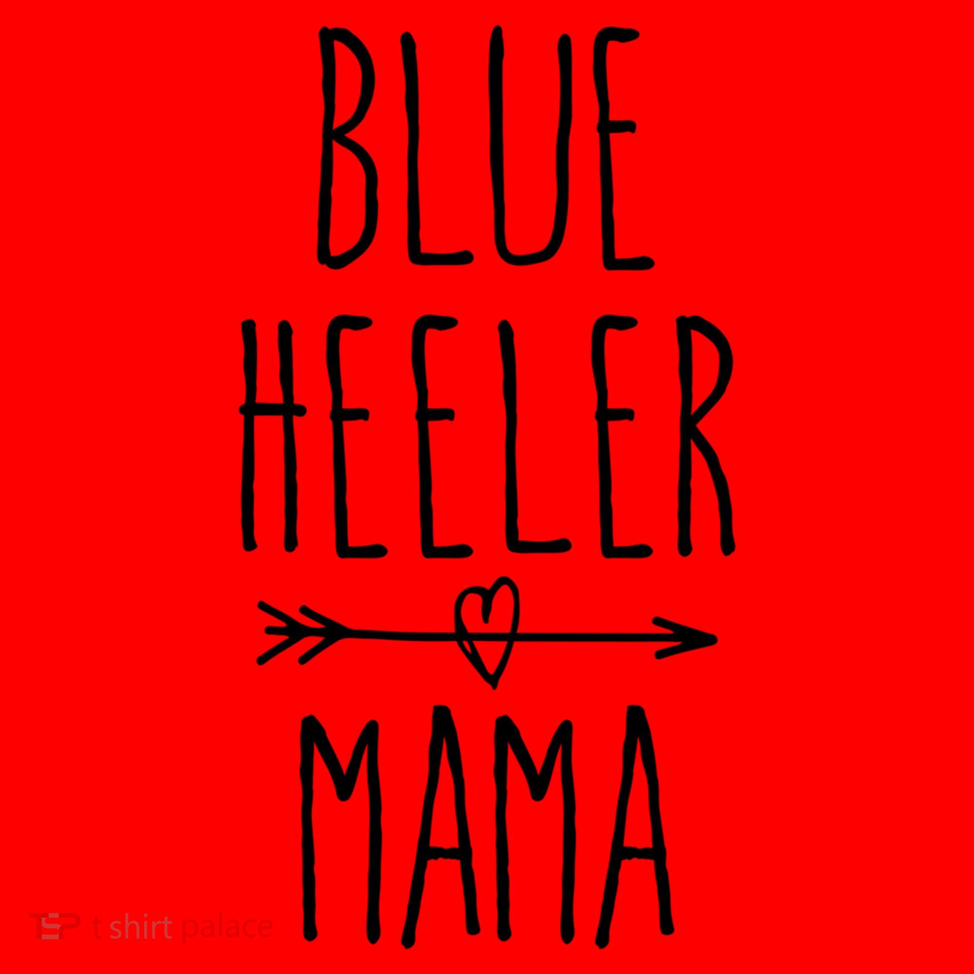 Blue Heeler Mama Australian Cattle Dog Mom Gift Santa Hat