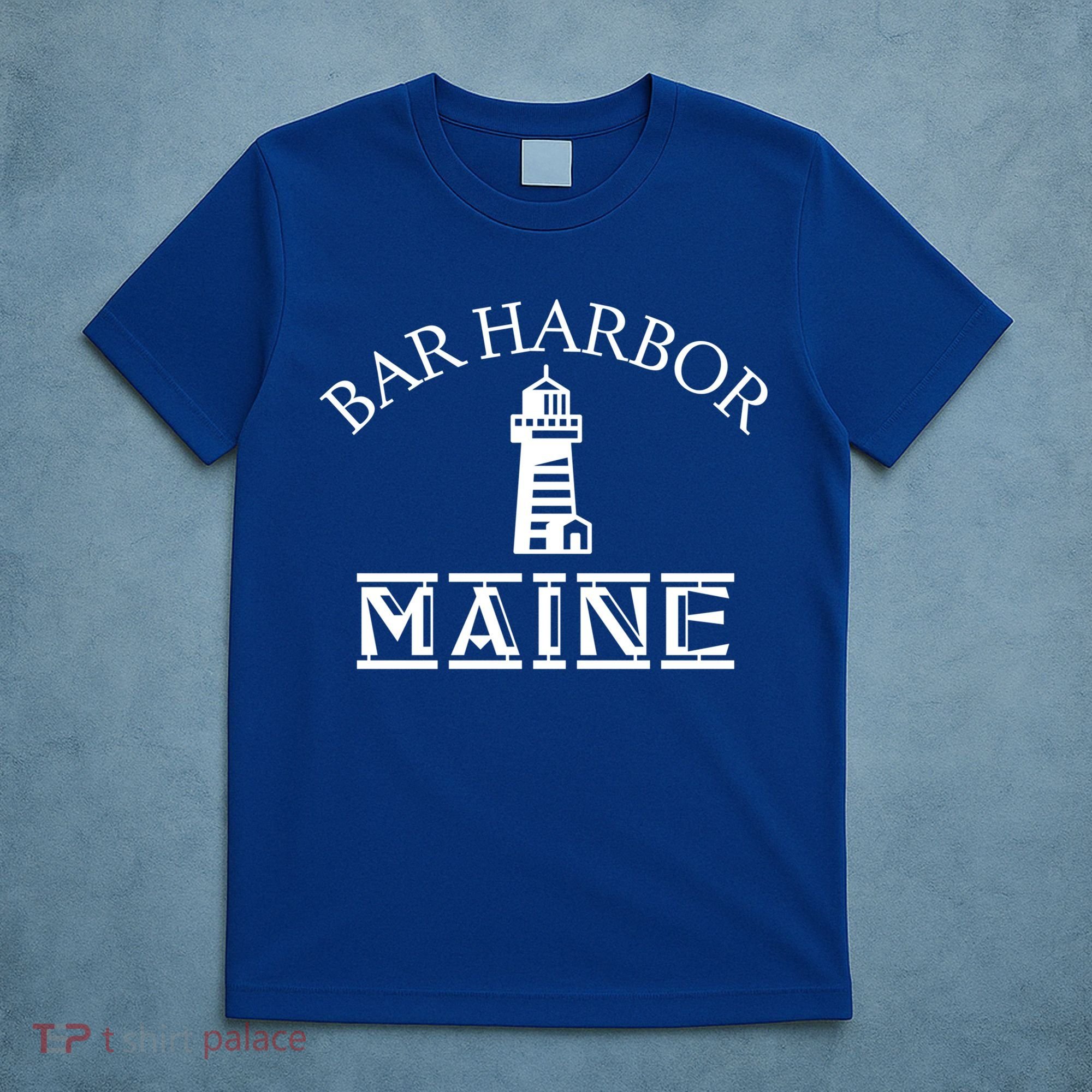 Bar Harbor Maine Tourist Travel Souvenir Vacation Gift T-Shirt