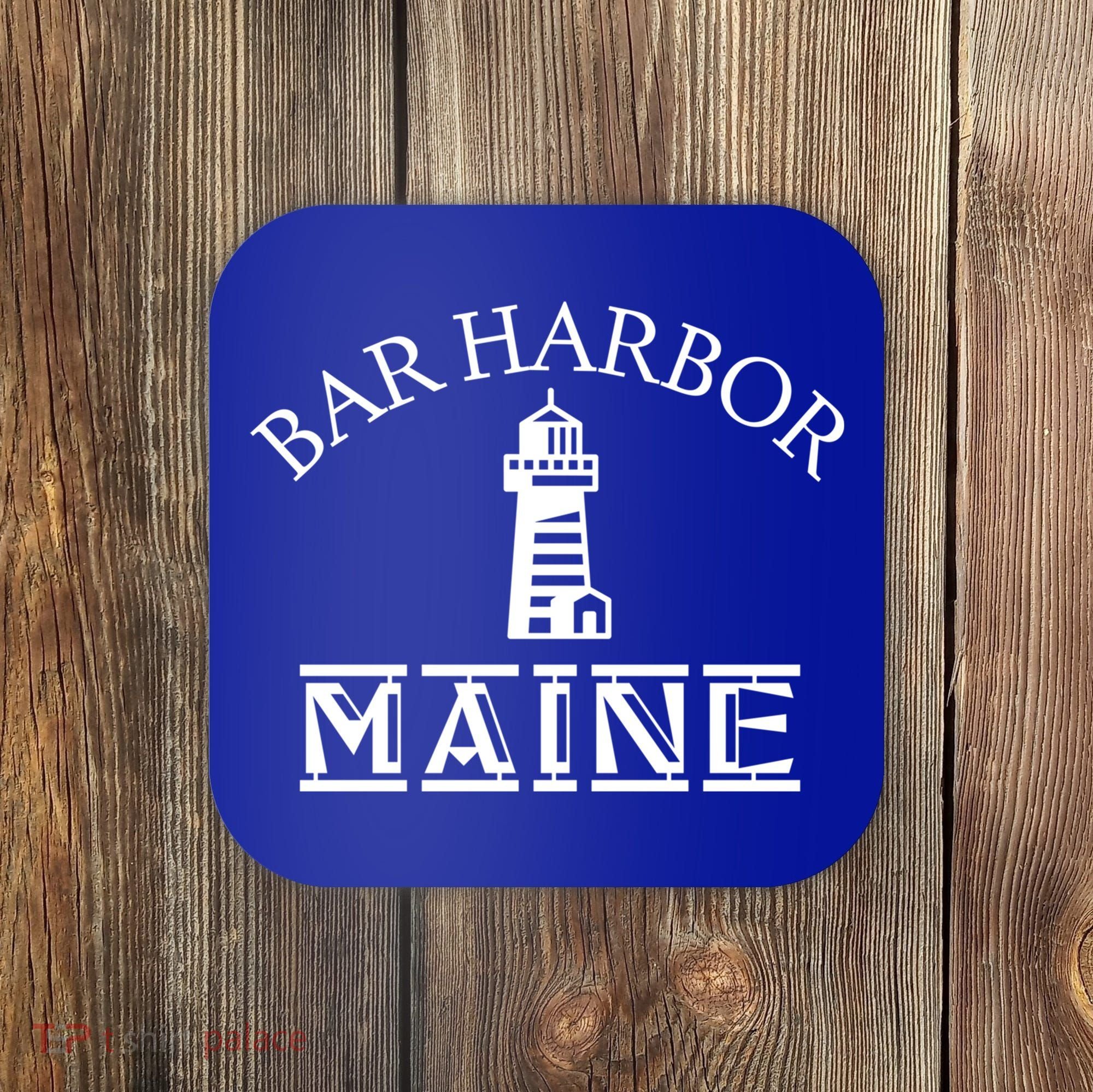 Bar Harbor Maine Tourist Travel Souvenir Vacation Gift Coaster