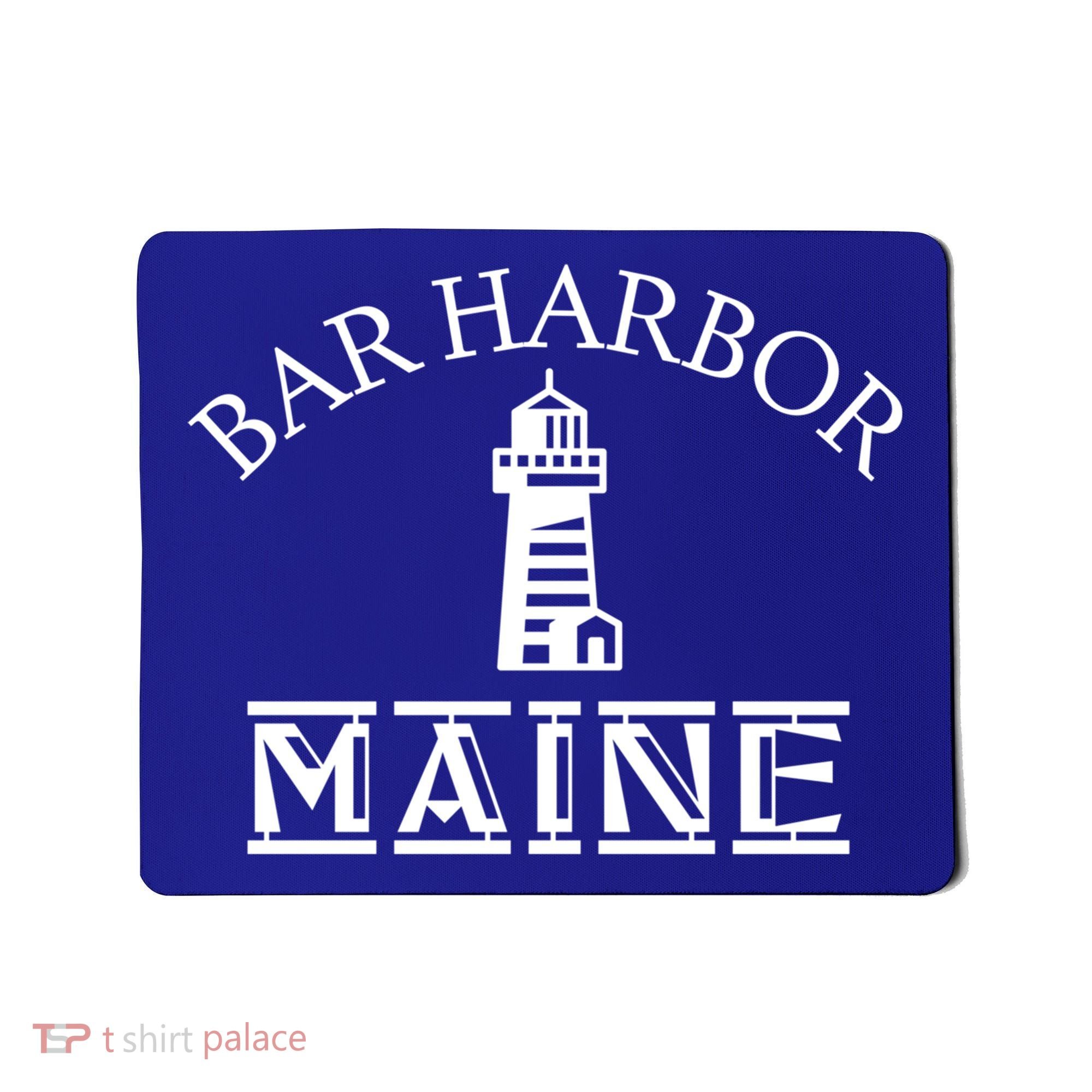 Bar Harbor Maine Tourist Travel Souvenir Vacation Gift Mousepad