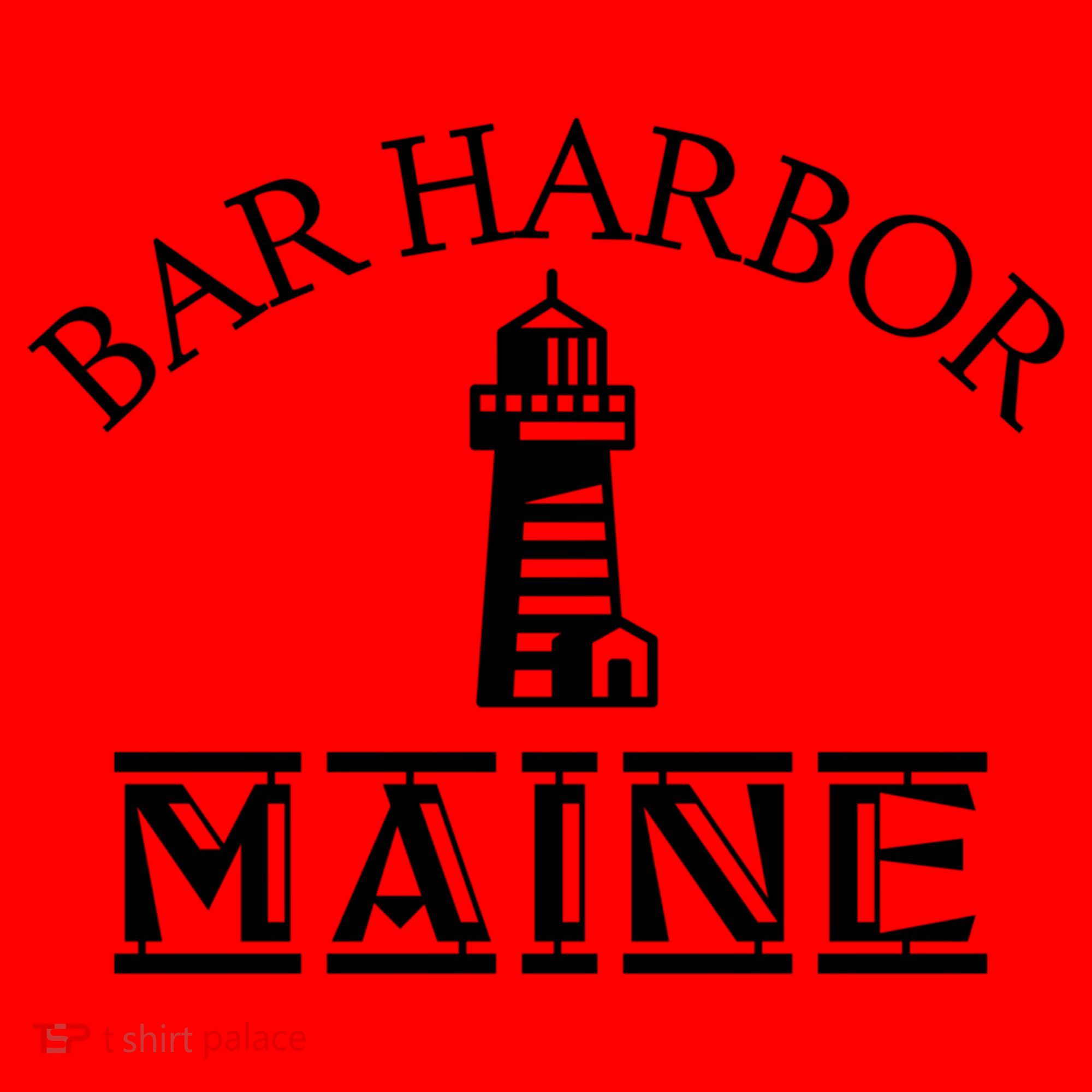 Bar Harbor Maine Tourist Travel Souvenir Vacation Gift Santa Hat