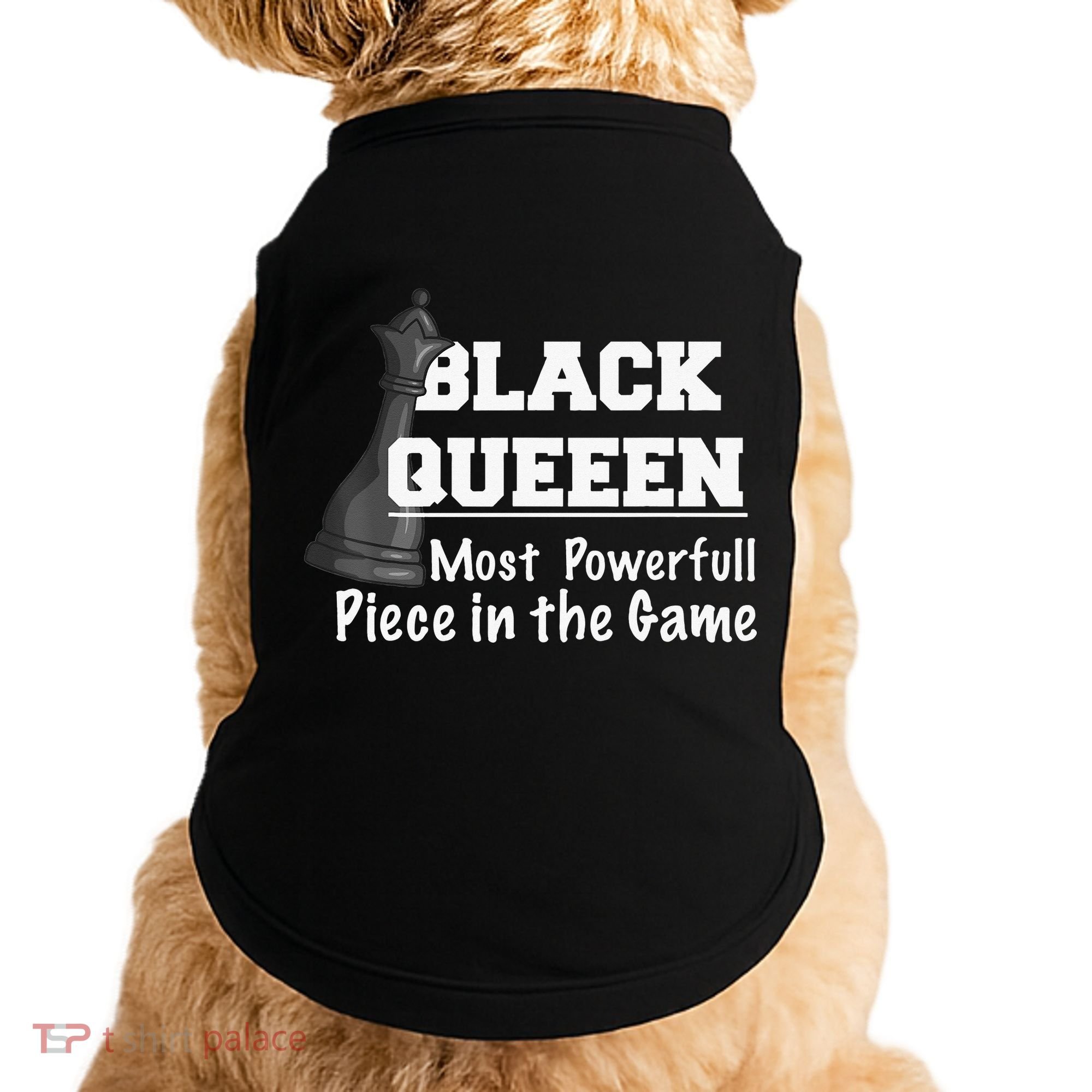Black History Month Black Queen Doggie Tank