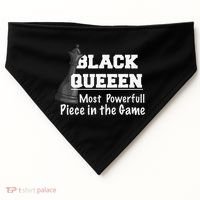 Black History Month Black Queen USA-Made Doggie Bandana thumb 0