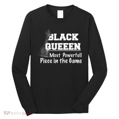 Black History Month Black Queen Long Sleeve Shirt