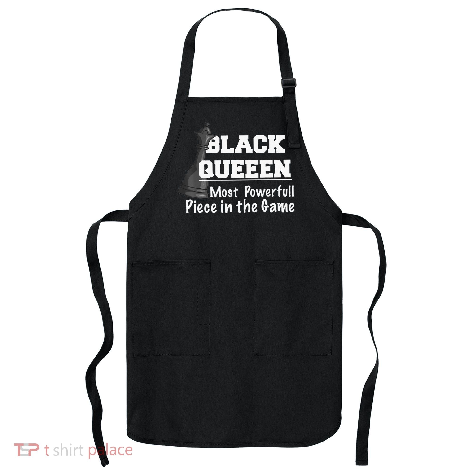 Black History Month Black Queen Apron