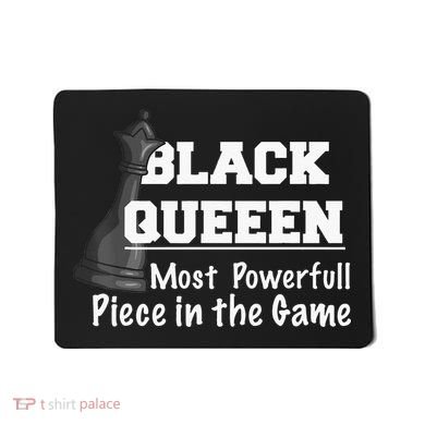 Black History Month Black Queen Mousepad