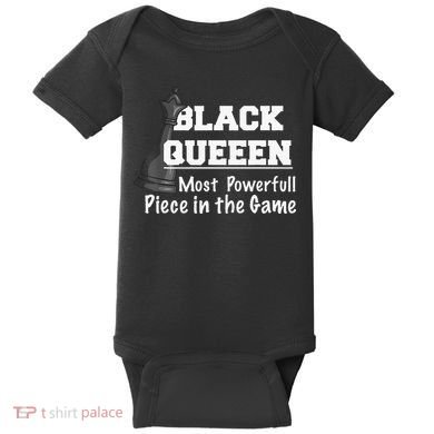 Black History Month Black Queen Baby Bodysuit