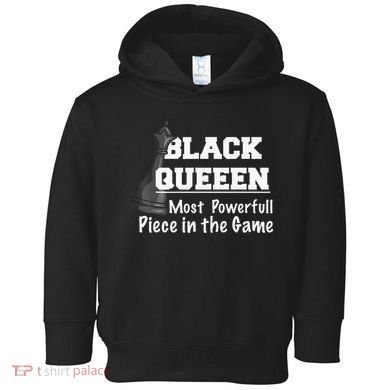 Black History Month Black Queen Toddler Hoodie