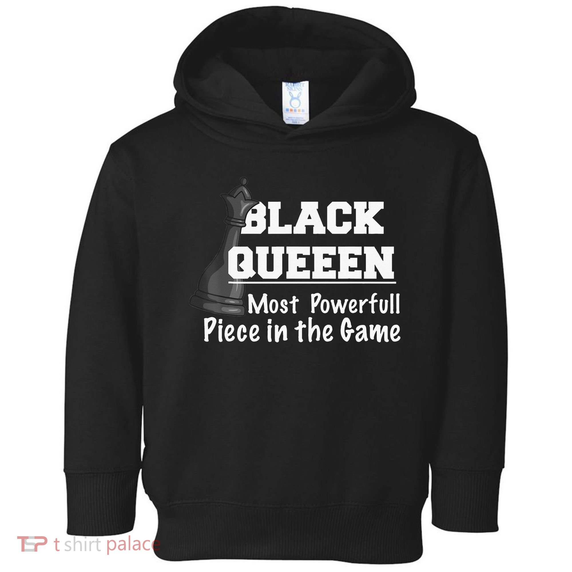 Black History Month Black Queen Toddler Hoodie