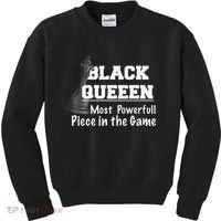 Black History Month Black Queen Kids Sweatshirt thumb 0