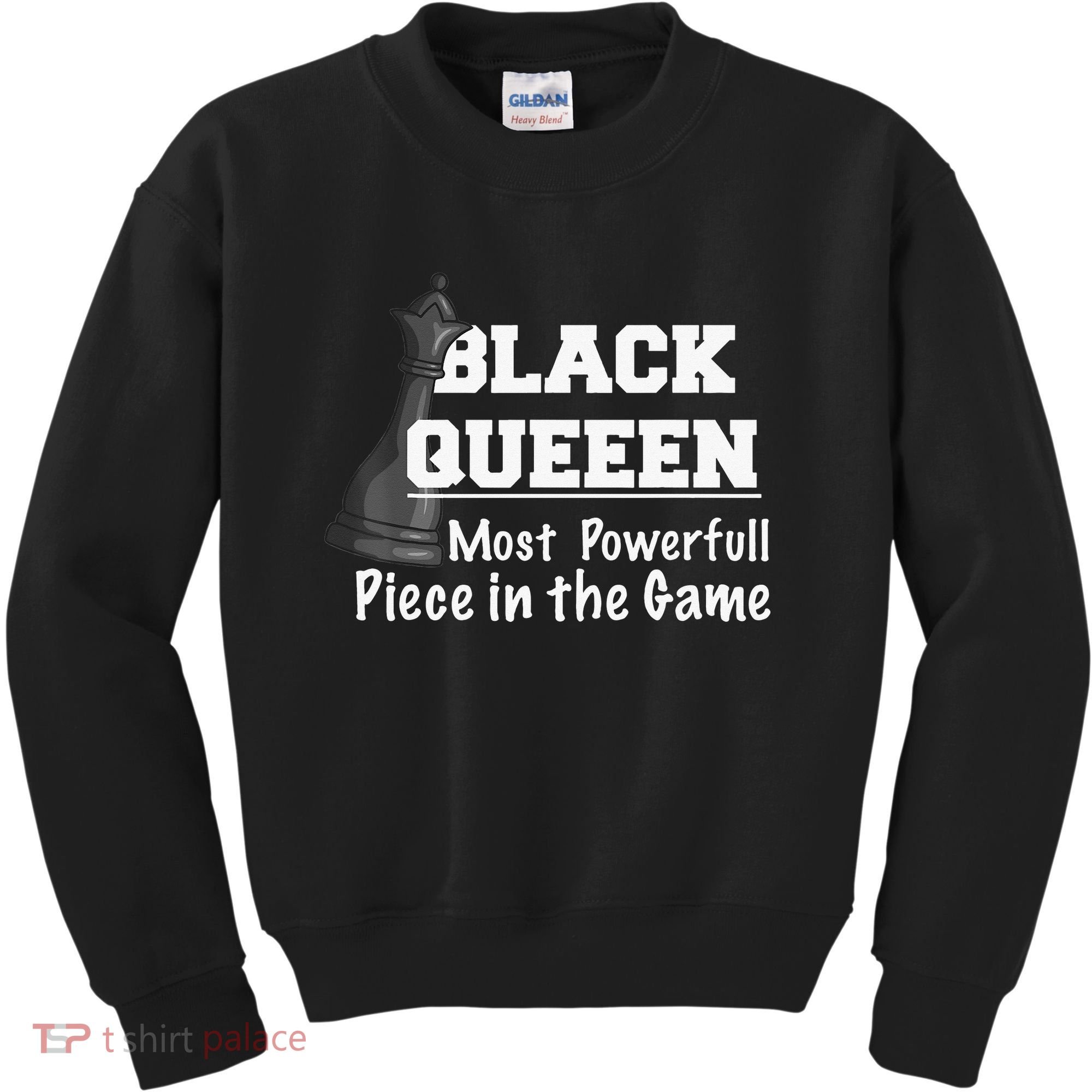 Black History Month Black Queen Kids Sweatshirt