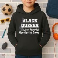 Black History Month Black Queen Kids Hoodie thumb 2