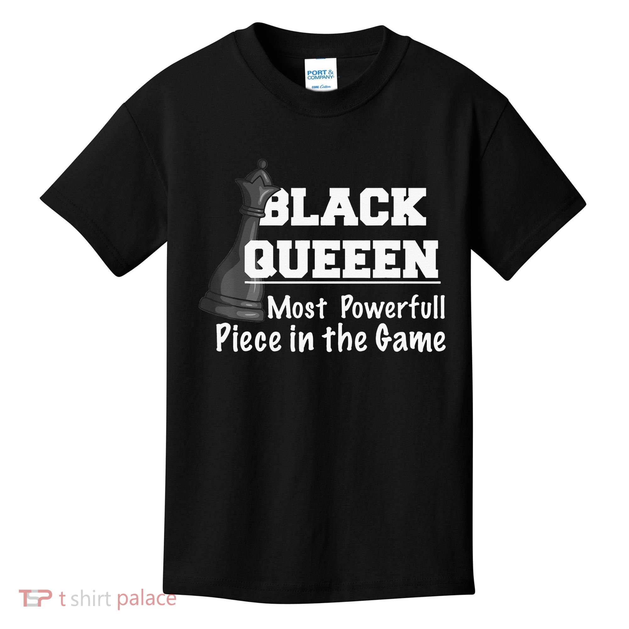 Black History Month Black Queen Kids T-Shirt