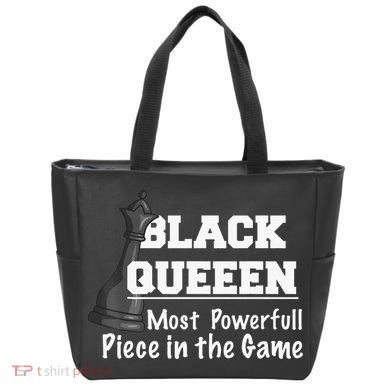 Black History Month Black Queen Tote Bag