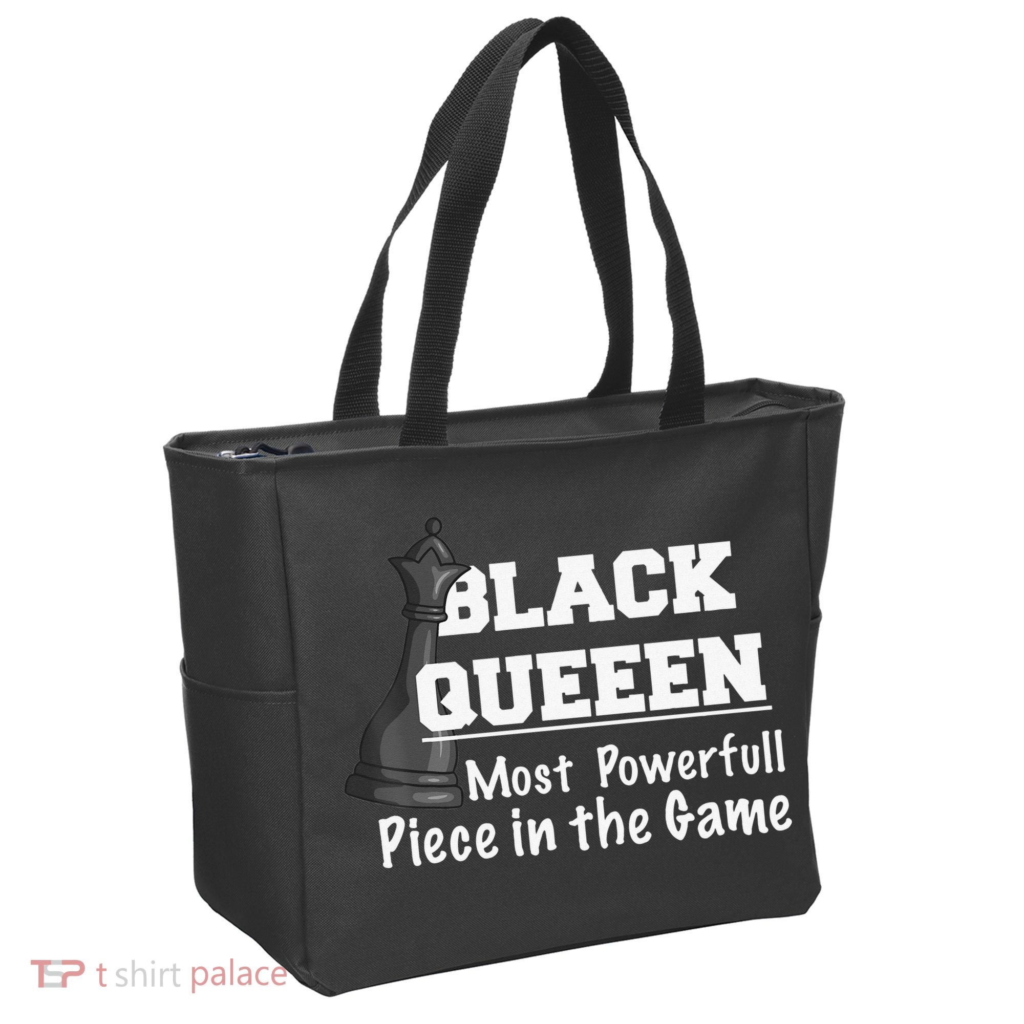 Black History Month Black Queen Tote Bag