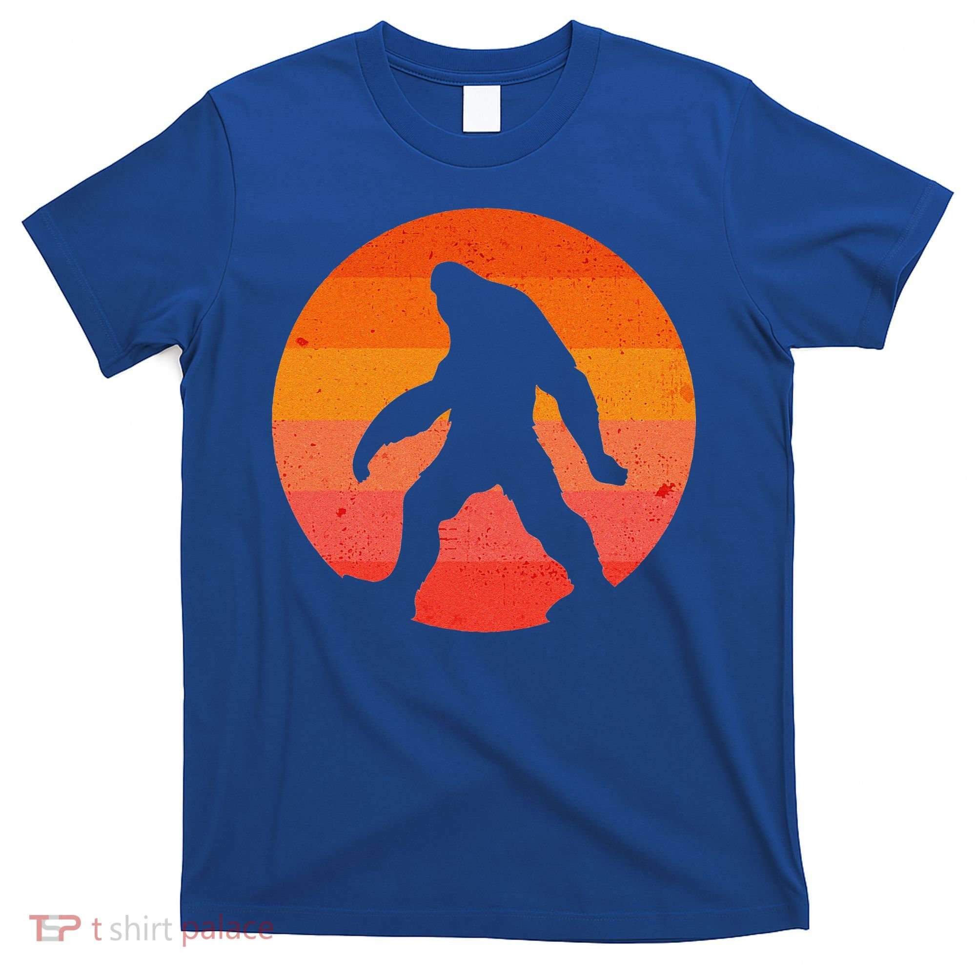 Bigfoot Halloween Moon Vintage Costume Sasquatch Yeti Gift T-Shirt