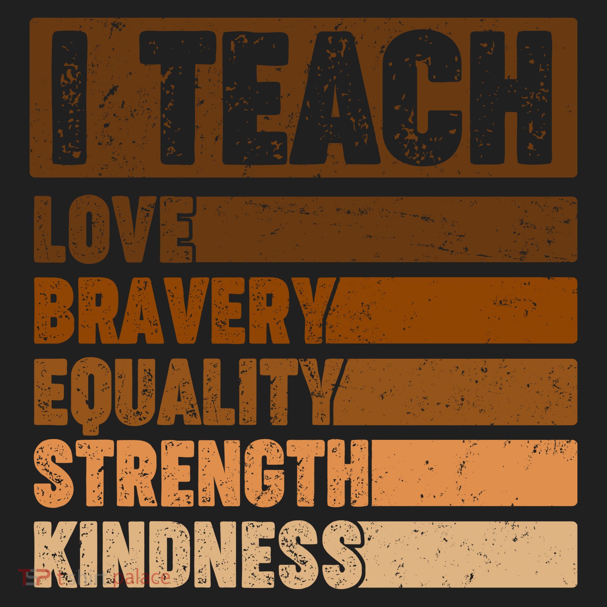 Black History Month I Teach Love Bravery Equality Strength Kindness Women's Sweatshirt