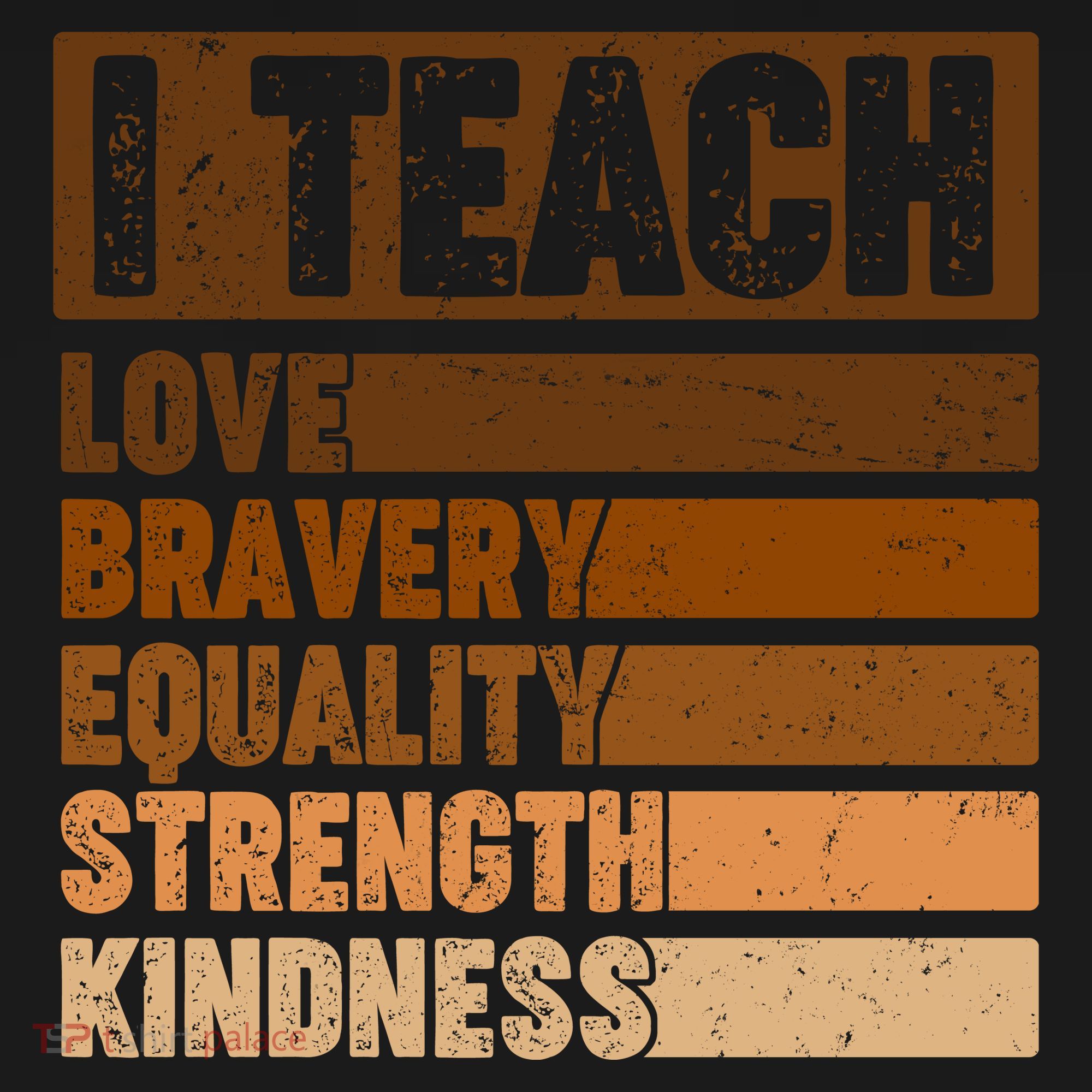 Black History Month I Teach Love Bravery Equality Strength Kindness Coaster