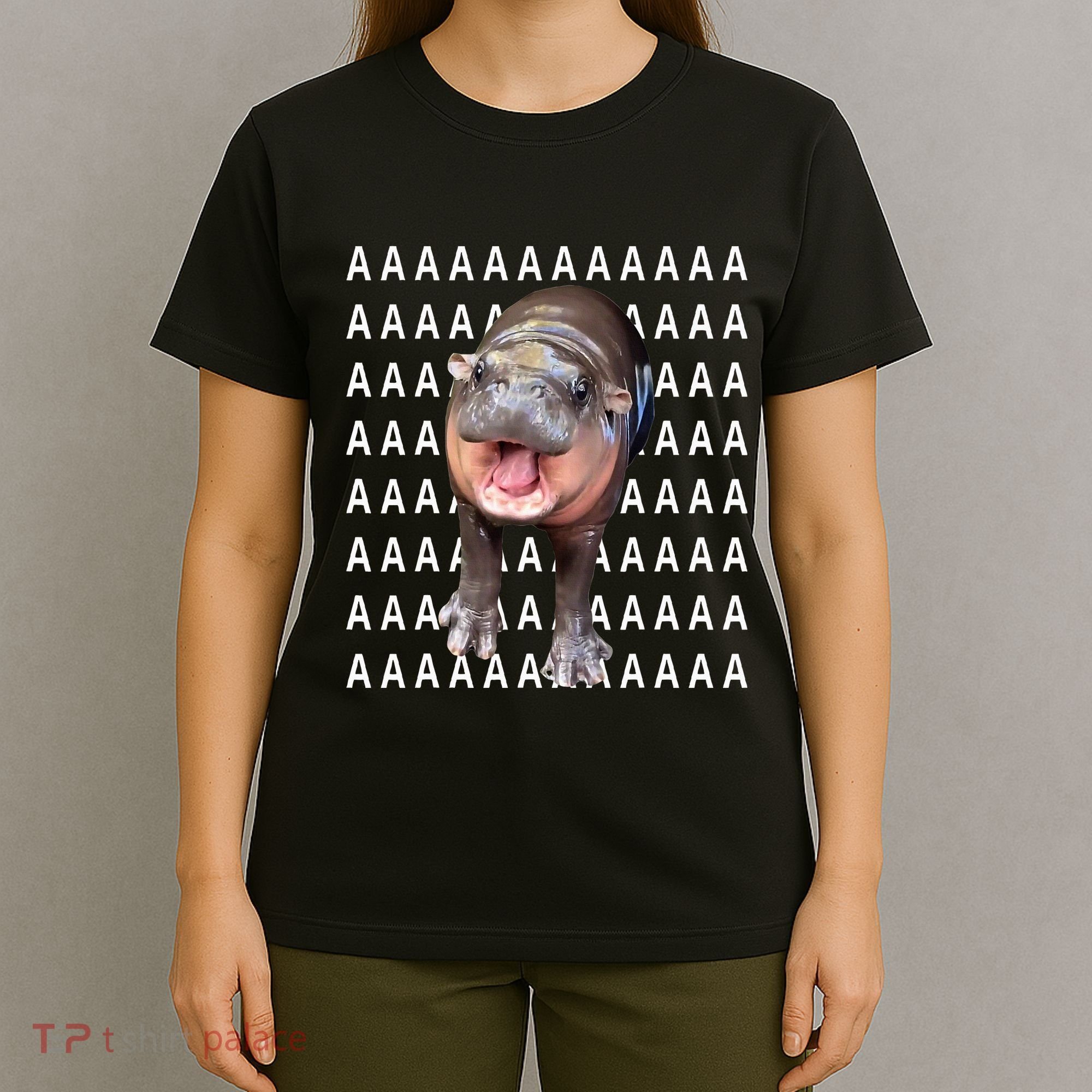 Baby Hippo Moo Deng T-Shirt