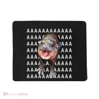 Baby Hippo Moo Deng Mousepad thumb 0