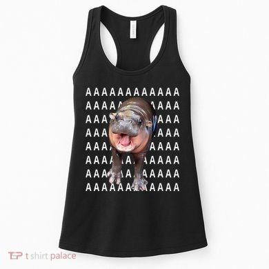 Baby Hippo Moo Deng Women's Tank Top