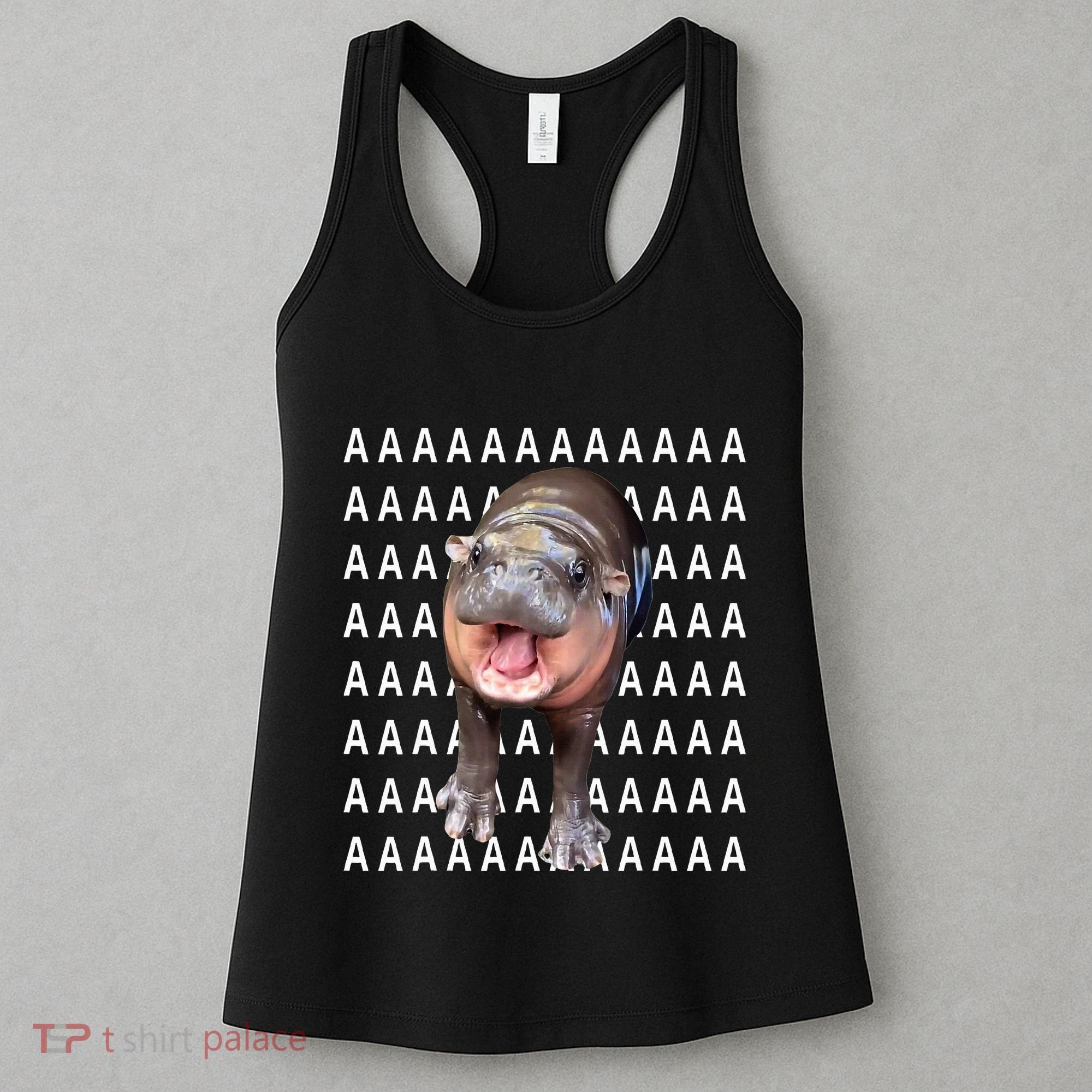 Baby Hippo Moo Deng Women's Tank Top