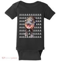 Baby Hippo Moo Deng Baby Bodysuit thumb 0