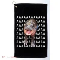Baby Hippo Moo Deng Golf Towel thumb 0