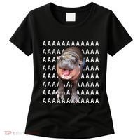 Baby Hippo Moo Deng Women's T-Shirt thumb 0